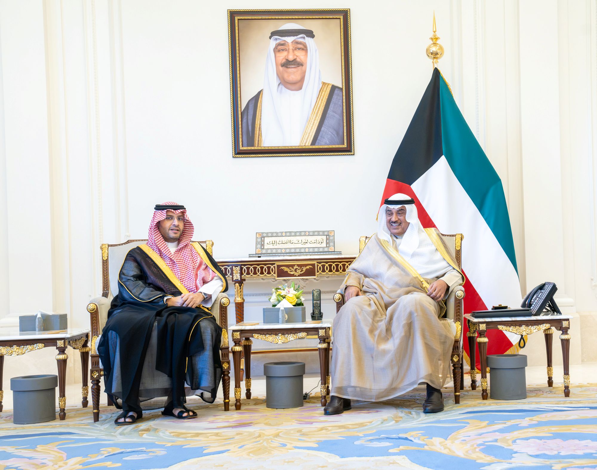 سمو ولي العهد يستقبل الأمير تركي بن محمد بن فهد بن عبدالعزيز آل سعود بمناسبة زيارته الرسمية للبلاد