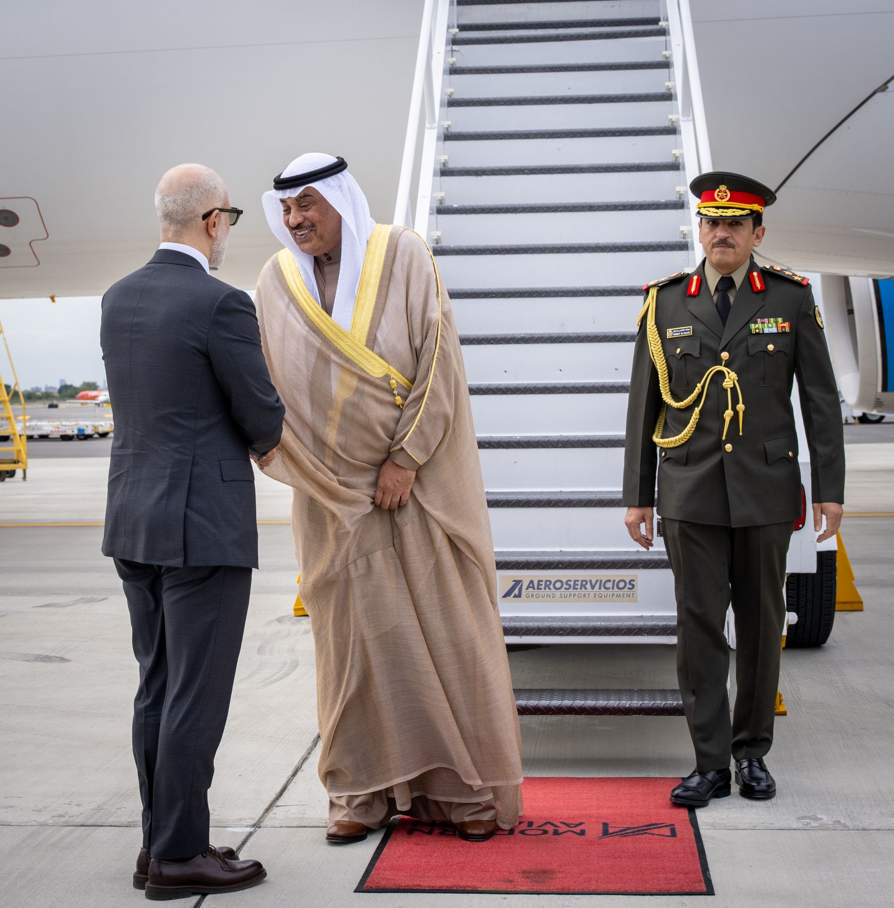 ممثل سمو أمير البلاد سمو ولي العهد يصل إلى الولايات المتحدة لترؤس وفد الكويت بأعمال الجمعية العامة للأمم المتحدة