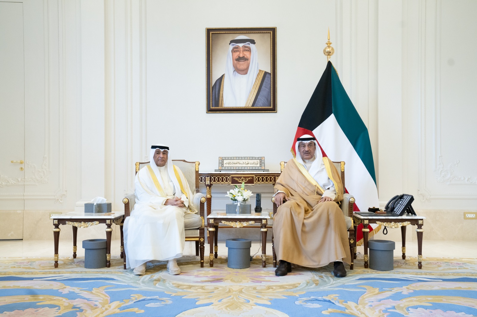 سمو ولي العهد يستقبل الأمين العام لمجلس التعاون لدول الخليج العربية