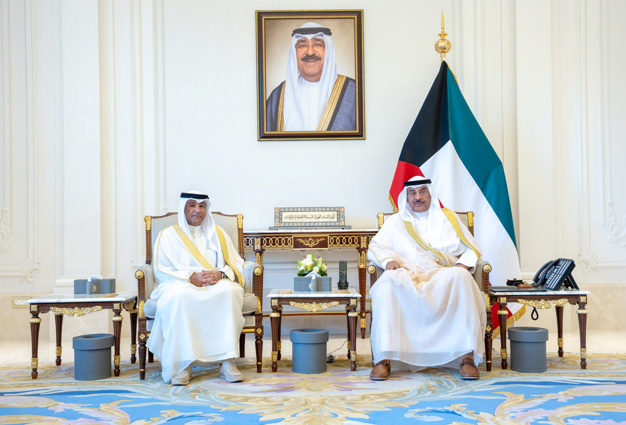 سمو ولي العهد يستقبل الأمين العام لمجلس التعاون لدول الخليج العربية